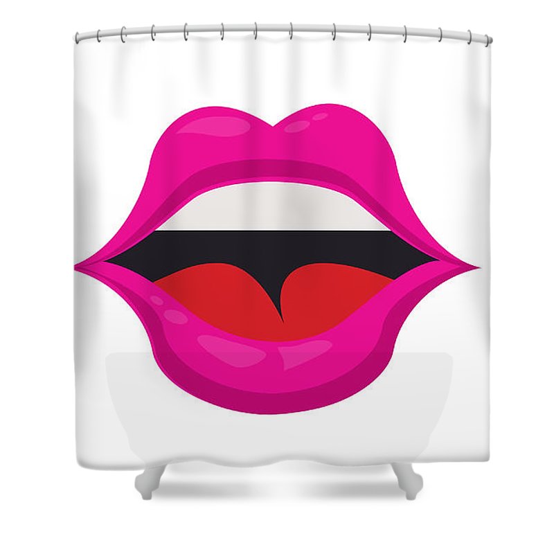 Life is Gucci Poster travel shower curtain