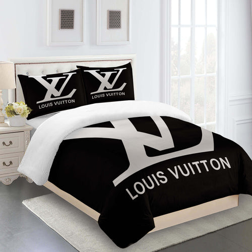 Grey and Pink Monogram Louis Vuitton bed set – Zeliker