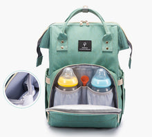 Load image into Gallery viewer, Diaper Bag USB Large Capacity Nappy Waterproof - ROSAMISS STORE
