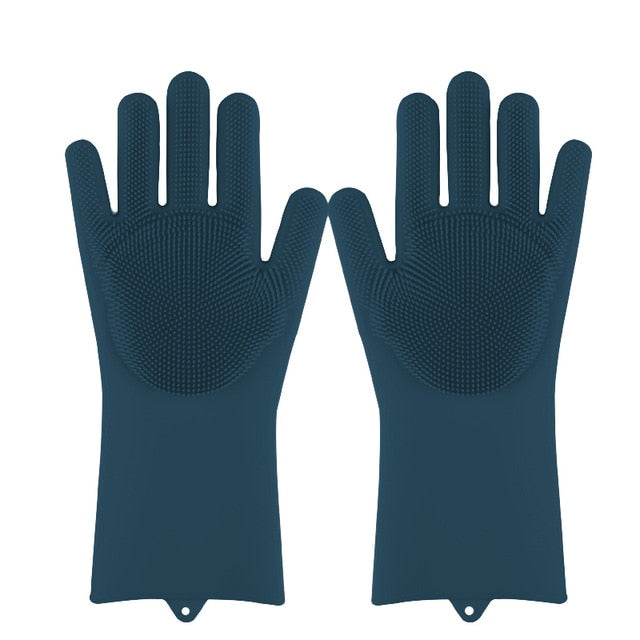 Magic Silicone Dishwashing Gloves - ROSAMISS STORE