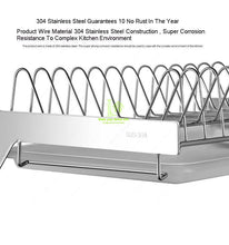 Load image into Gallery viewer, stainless steel kitchen storage rack - ROSAMISS STORE
