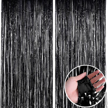 Load image into Gallery viewer, Birthday Party Wedding Decoration Backdrop Curtains Glitter Glossy Fringe Tinsel Foil - ROSAMISS STORE
