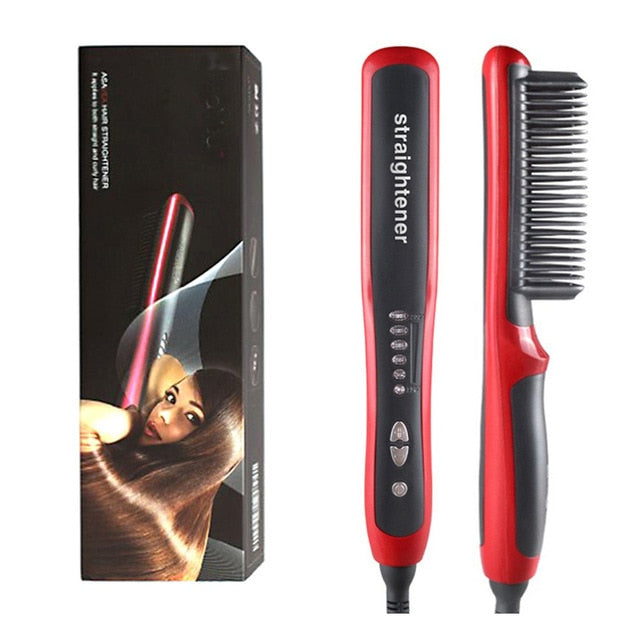 Multifunctional Hair Straightener Brush comb