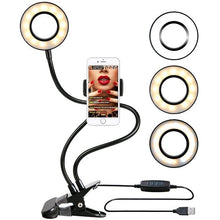 Load image into Gallery viewer, Selfie Studio™ Light With Phone Holder
