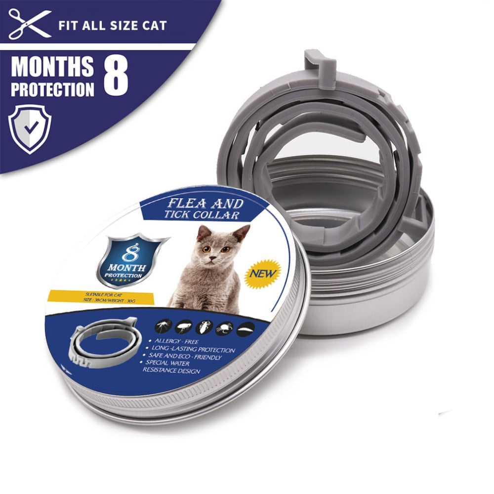 Flea & Tick Prevention Collar for Cats Mosquitoes