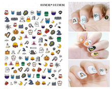 Load image into Gallery viewer, halloween nail art Manicure Back Tips Beauty
