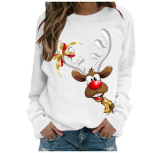Load image into Gallery viewer, sweatshirt woman winter 2021 Chirstmas Long-sleeved Casual Blouse Pullover
