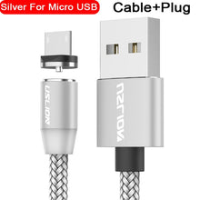 Load image into Gallery viewer, Magnetic USB Cable Fast Charging USB Mobile Phone - ROSAMISS STORE
