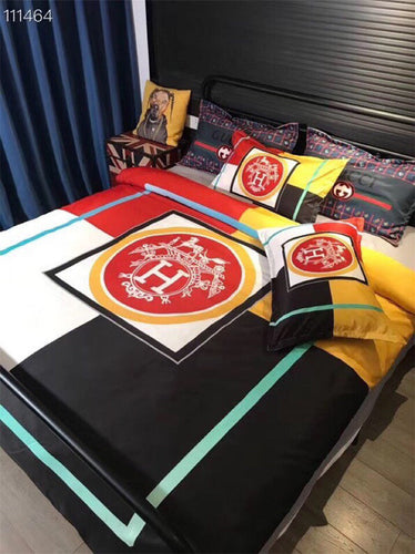 Mixing Color Hermes bed set
