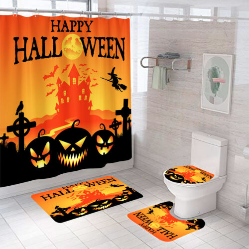 Happy Halloween Shower Curtain