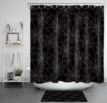 Load image into Gallery viewer, Spider Halloween Shower Curtain
