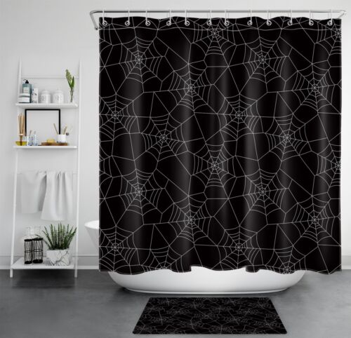 Spider Halloween Shower Curtain