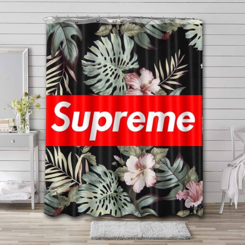Flowers Supreme Shower Curtain Set