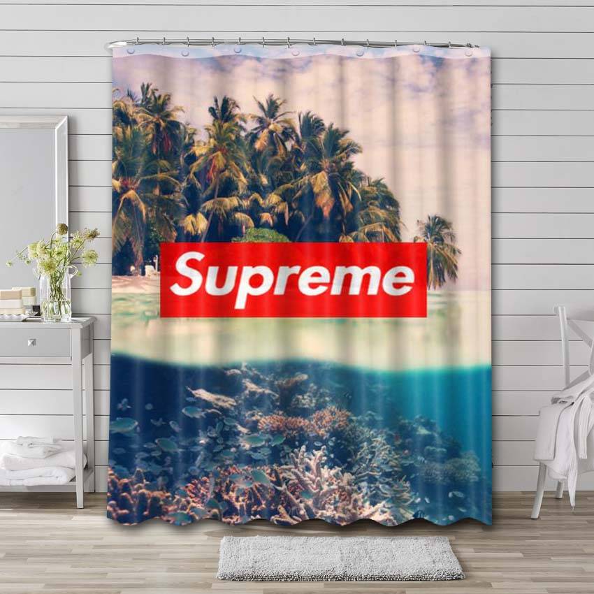 Tropical Island Supreme Shower Curtain Set