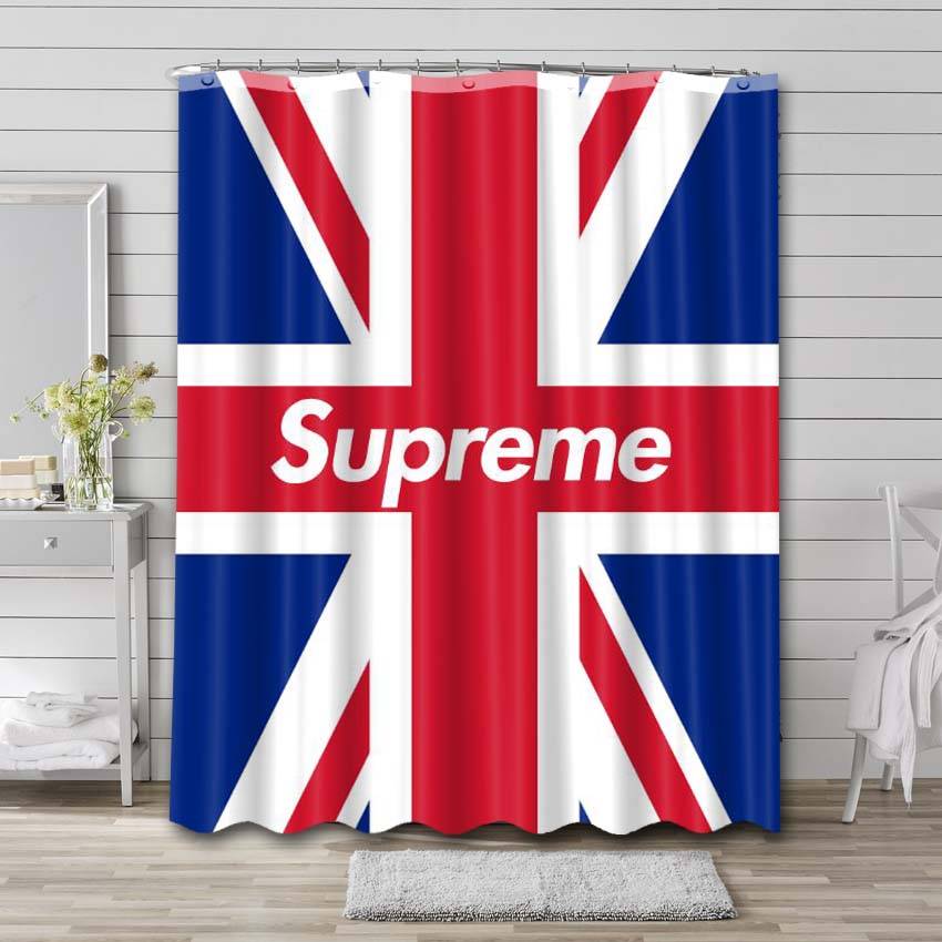 British Flag Supreme Shower Curtain Set