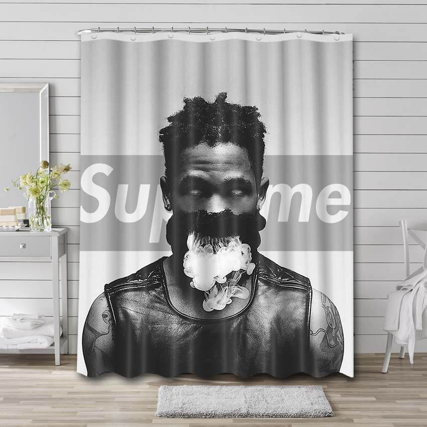 Travis Scott Supreme Shower Curtain Set