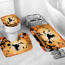 Load image into Gallery viewer, Witch Halloween bathroom rugs
